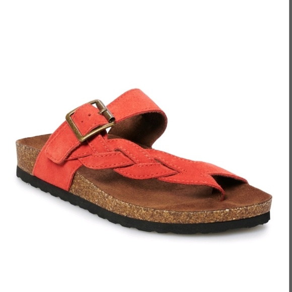 Sonoma Shoes - Red Thong Sandals